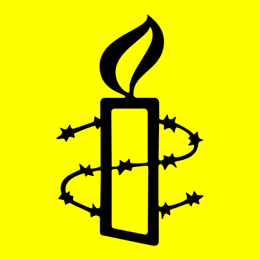 Amnesty-Kerze als Symbol der Hoffnung